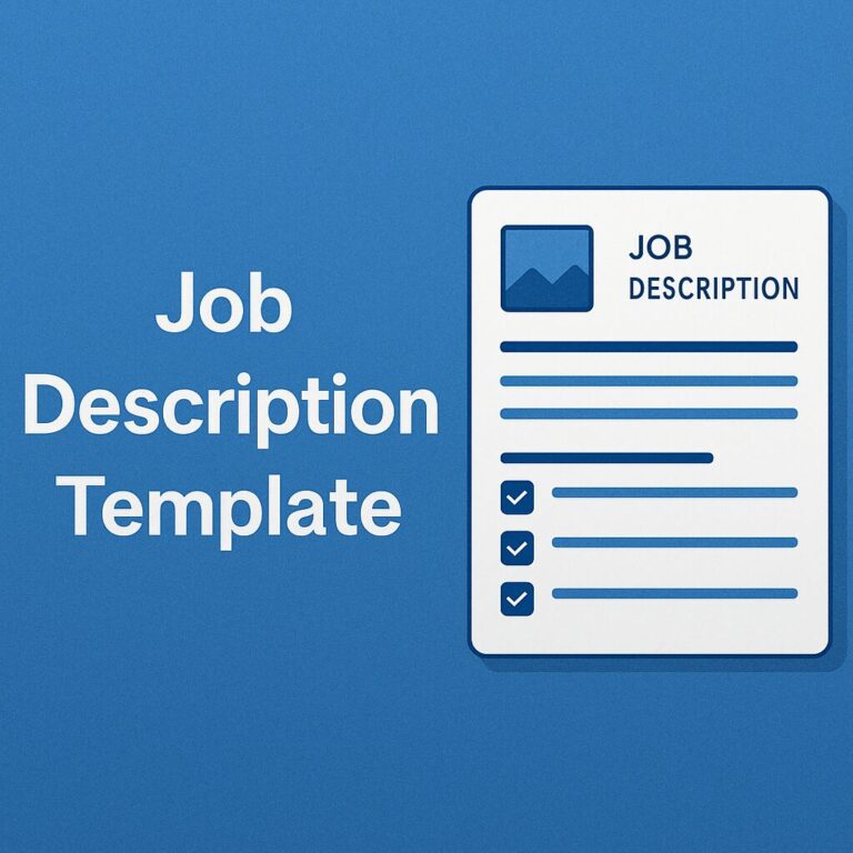 job description template