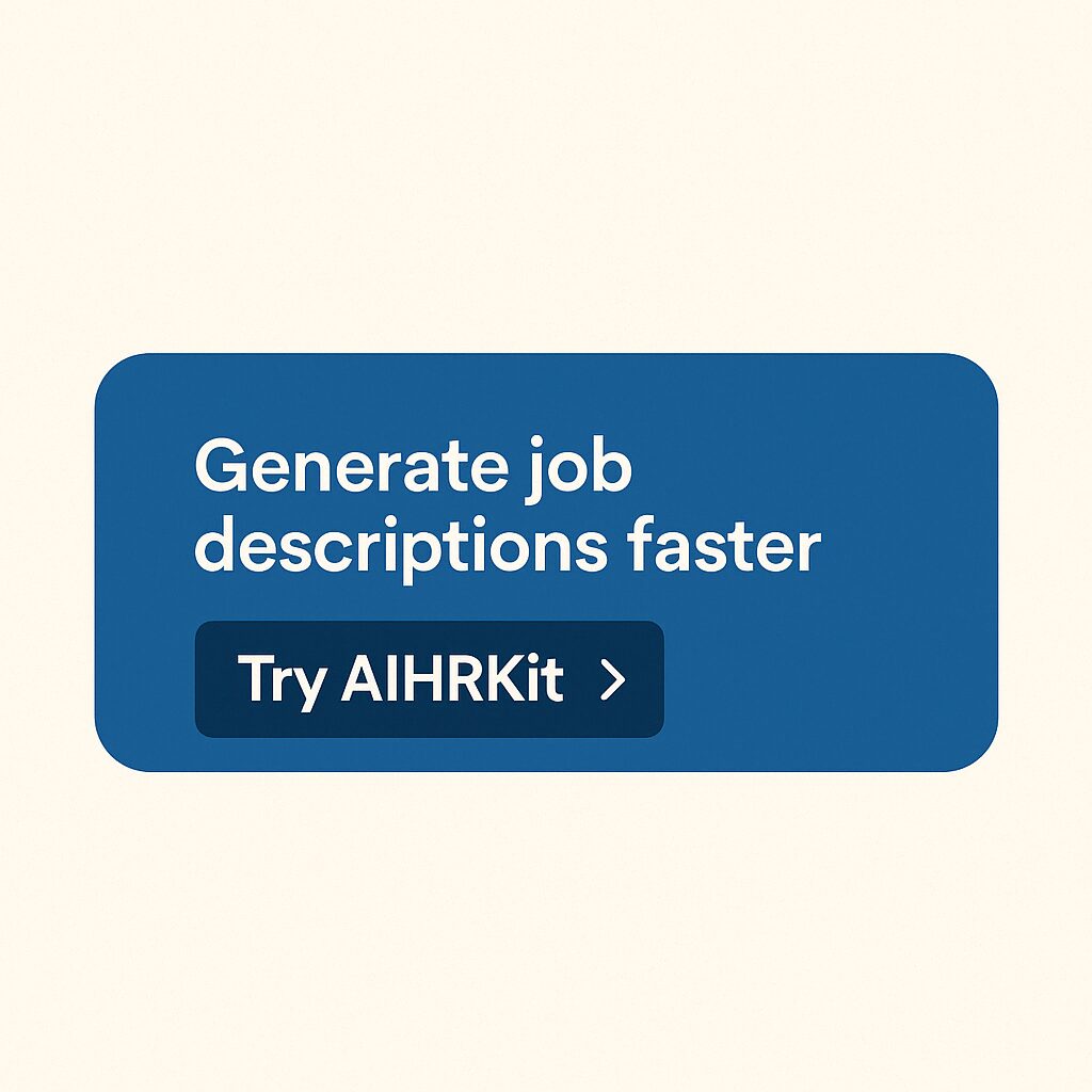 ai job description generator 